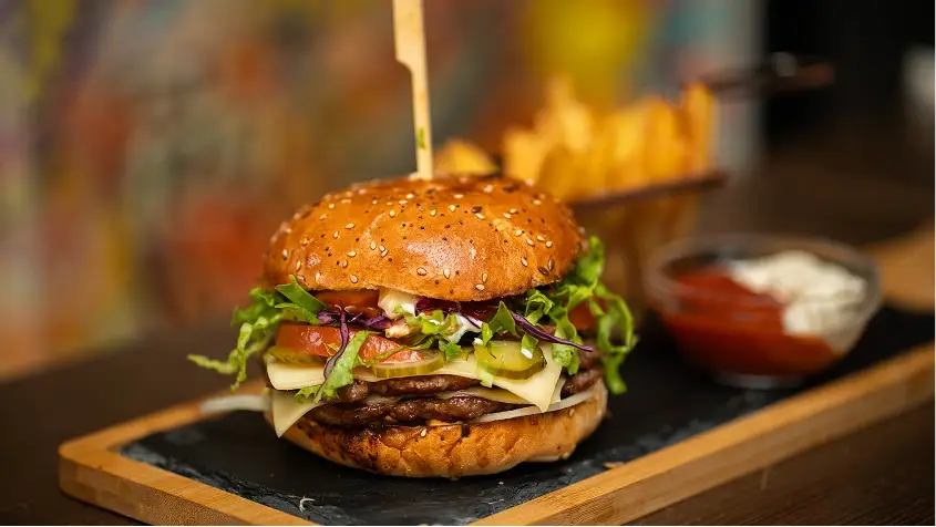 Double Gric Burger — Daj Gric Bilje